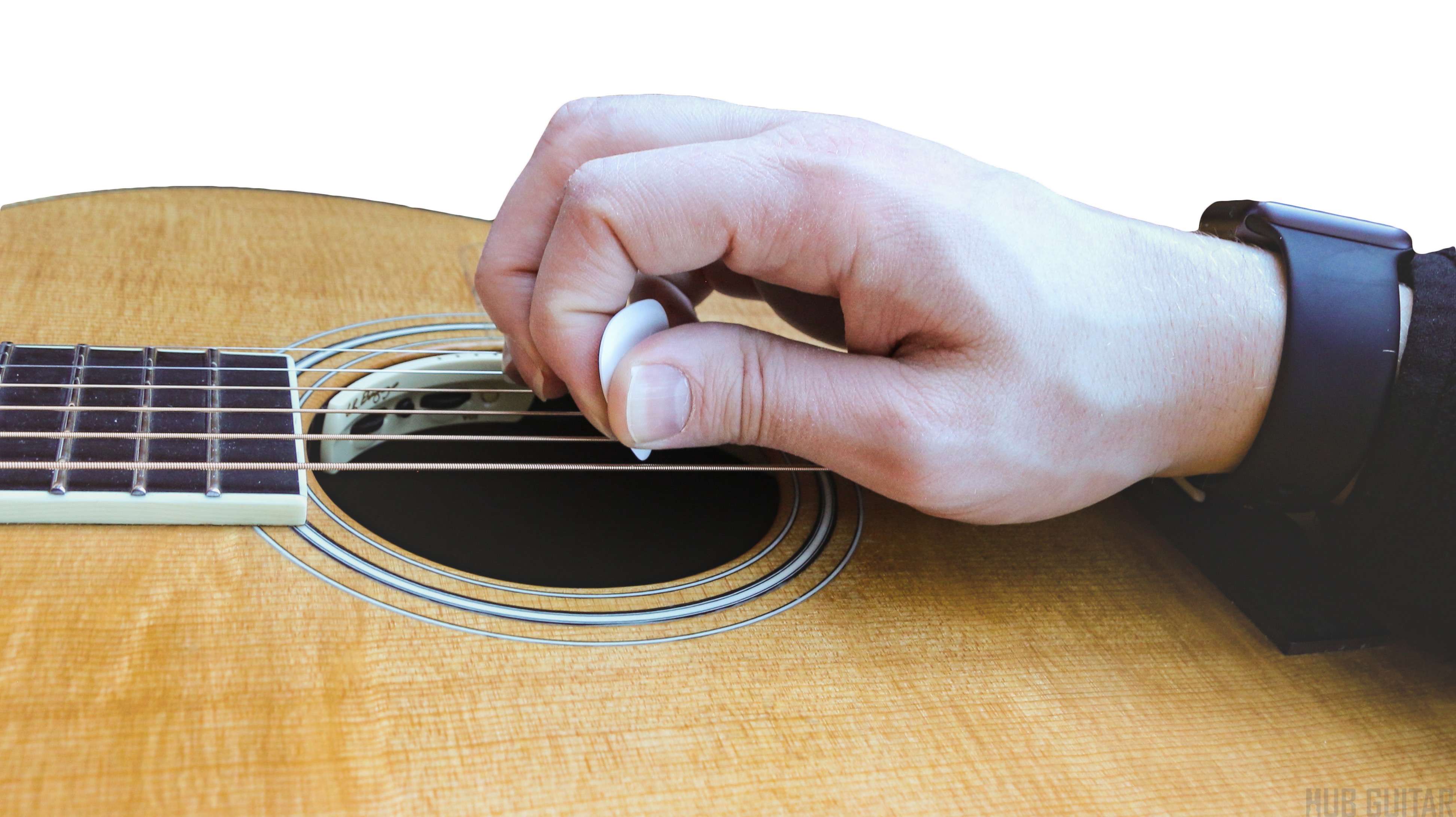 How To Hold The Pick Hub Guitar